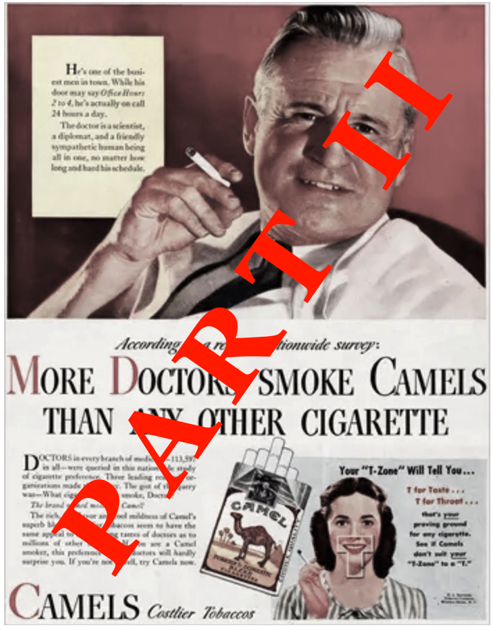 1946 cigarette advertisement launched by R.J. Reynolds Tobacco Company. Source: Tobacco Ads.